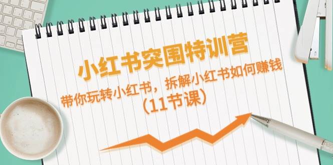小红书突围特训营，带你玩转小红书，拆解小红书如何赚钱（11节课）-MOY工作室