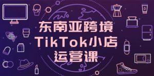 东南亚跨境TikTok小店运营课，掌握店铺设置与流量转化核心技巧-MOY工作室